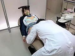 ＜昏睡レイプ＞キチガイ歯科医で起こった鬼畜の強姦凌辱！麻酔で意識朦朧のエロ巨乳な制服JKを無許可中出しの肉便器調教で破壊