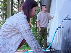 【人妻レイプ】嫁と出かけたキャンプ旅行中にガラの悪い客に絡まれて…美人嫁がテントに拉致されてエロ凌辱強姦の辱め集団レイプ