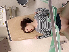 【人妻レイプ】妊娠検査で産婦人科に来たエロ巨乳美女にセクハラ痴漢診察…出産未経験で無知な美人奥様を凌辱強姦の中出しレイプ